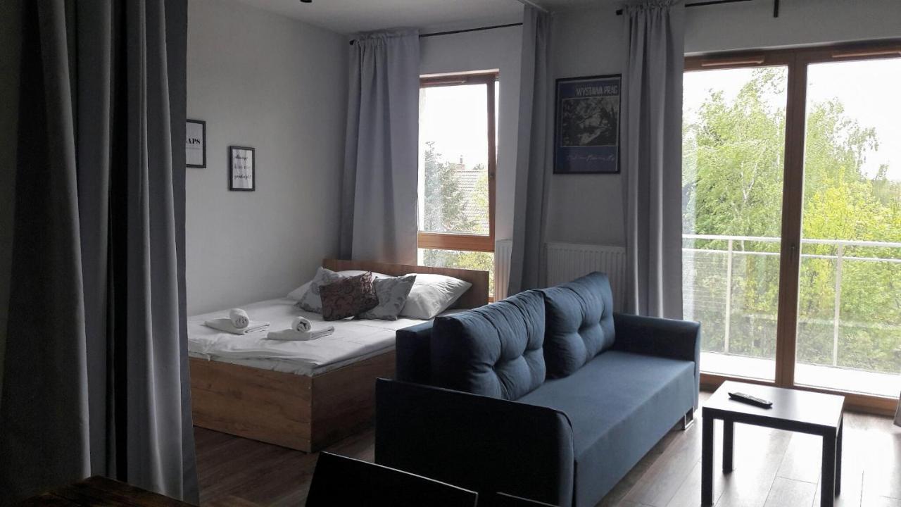 Silver Apartment In Wilanow Varšava Exteriér fotografie